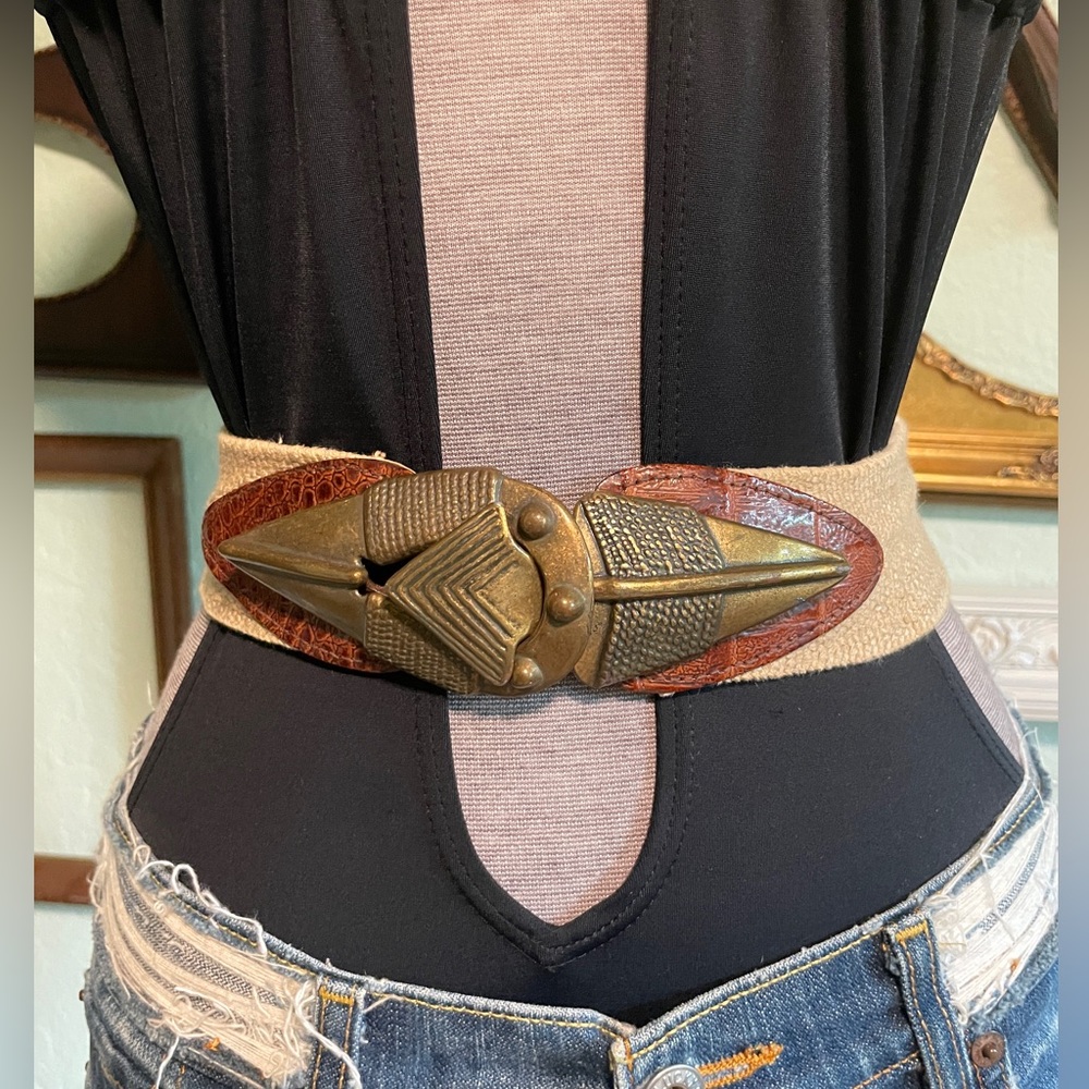 Vintage Omega Arrow Belt